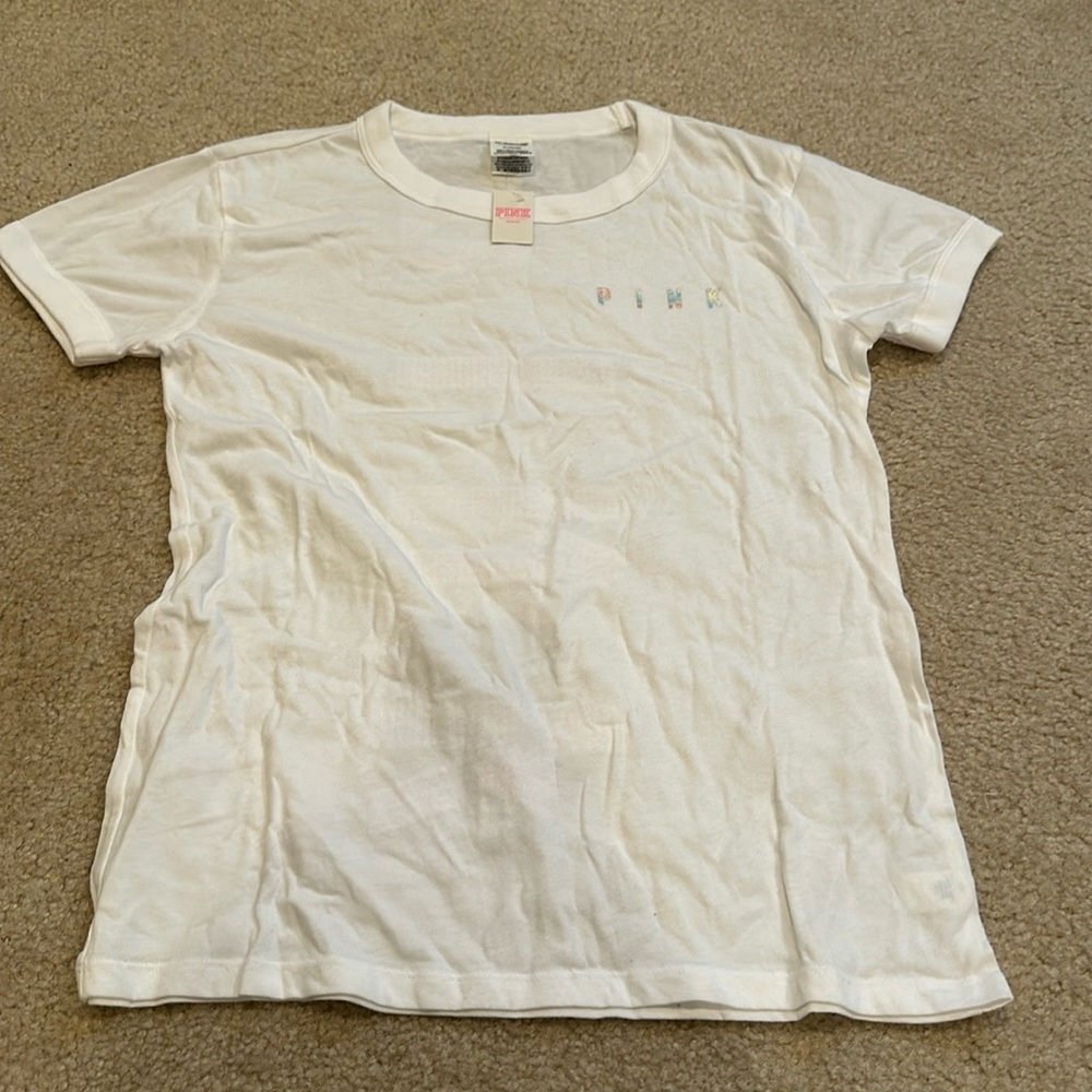 NWT pink sequin top